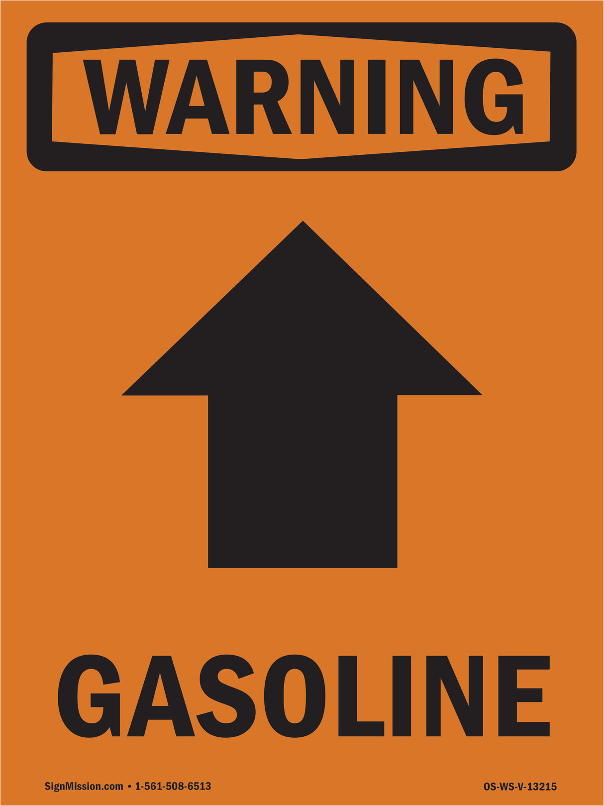 Gasoline [Up Arrow] With Symbol