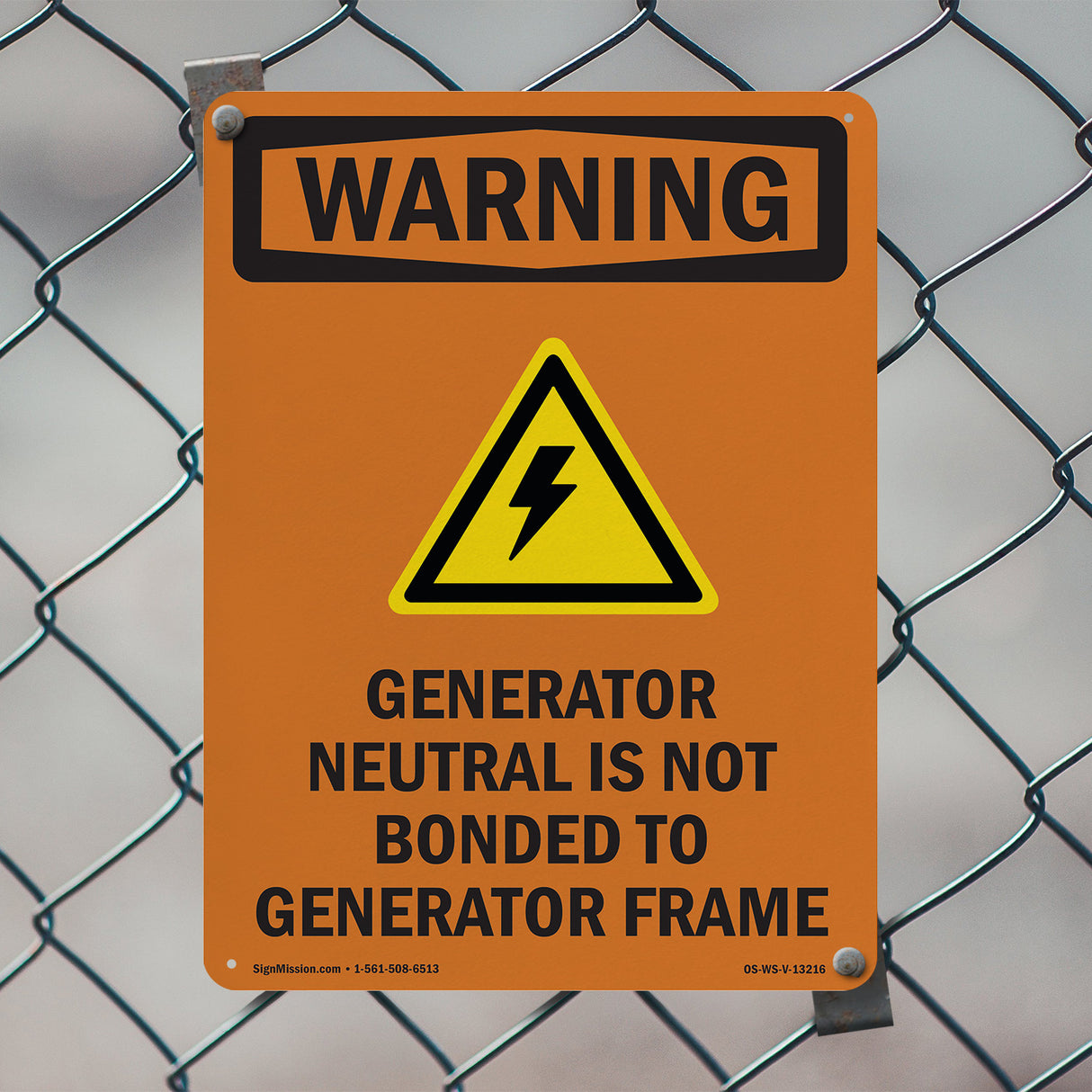Generator Neutral Is Not Bonded With Symbol