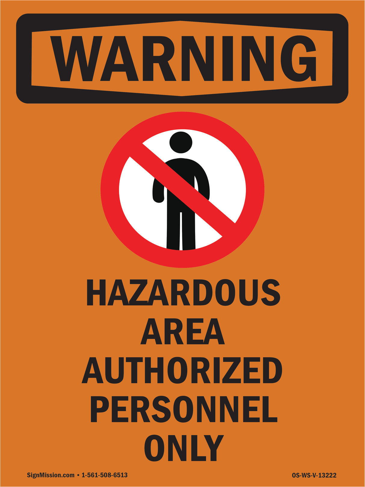 Hazardous Authorized Personnel Bilingual