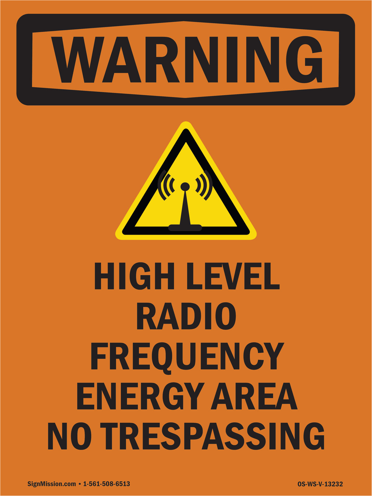 High Level Radio Frequency Energy With Symbol