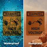 High Voltage With Symbol