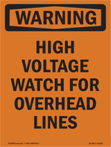 High Voltage Watch For Overhead Lines