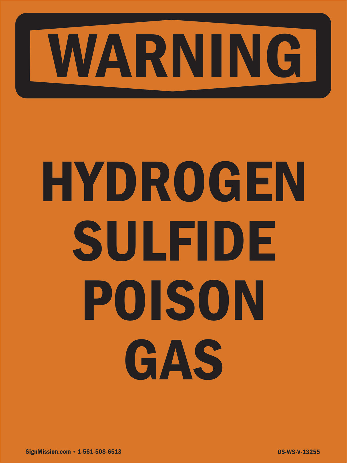 Hydrogen Sulfide Poison Gas