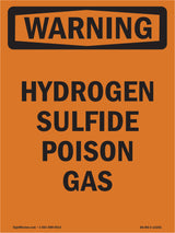 Hydrogen Sulfide Poison Gas