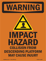 Impact Hazard Descending Platform