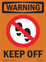 Keep Off With Symbol