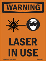 Laser In Use With Symbol