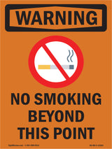 No Smoking Beyond This Point
