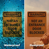 Not An Entrance Door Blocked