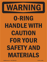 O-Ring Handle With Caution For Your Safety