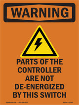 Parts Of The Controller Are With Symbol