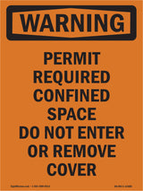 Permit Required Confined Space Do Not Enter