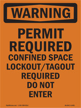 Permit Required Confined Space Lockout Tagout