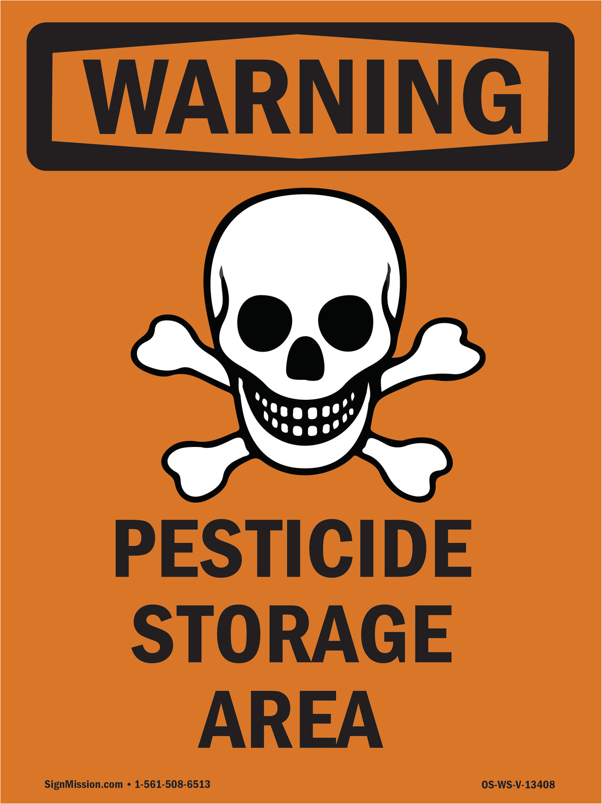 Pesticide Storage Area