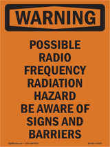 Possible Radio Frequency Radiation Hazard