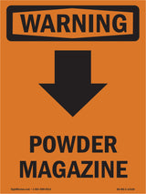 Powder Magazine [Down Arrow] With Symbol