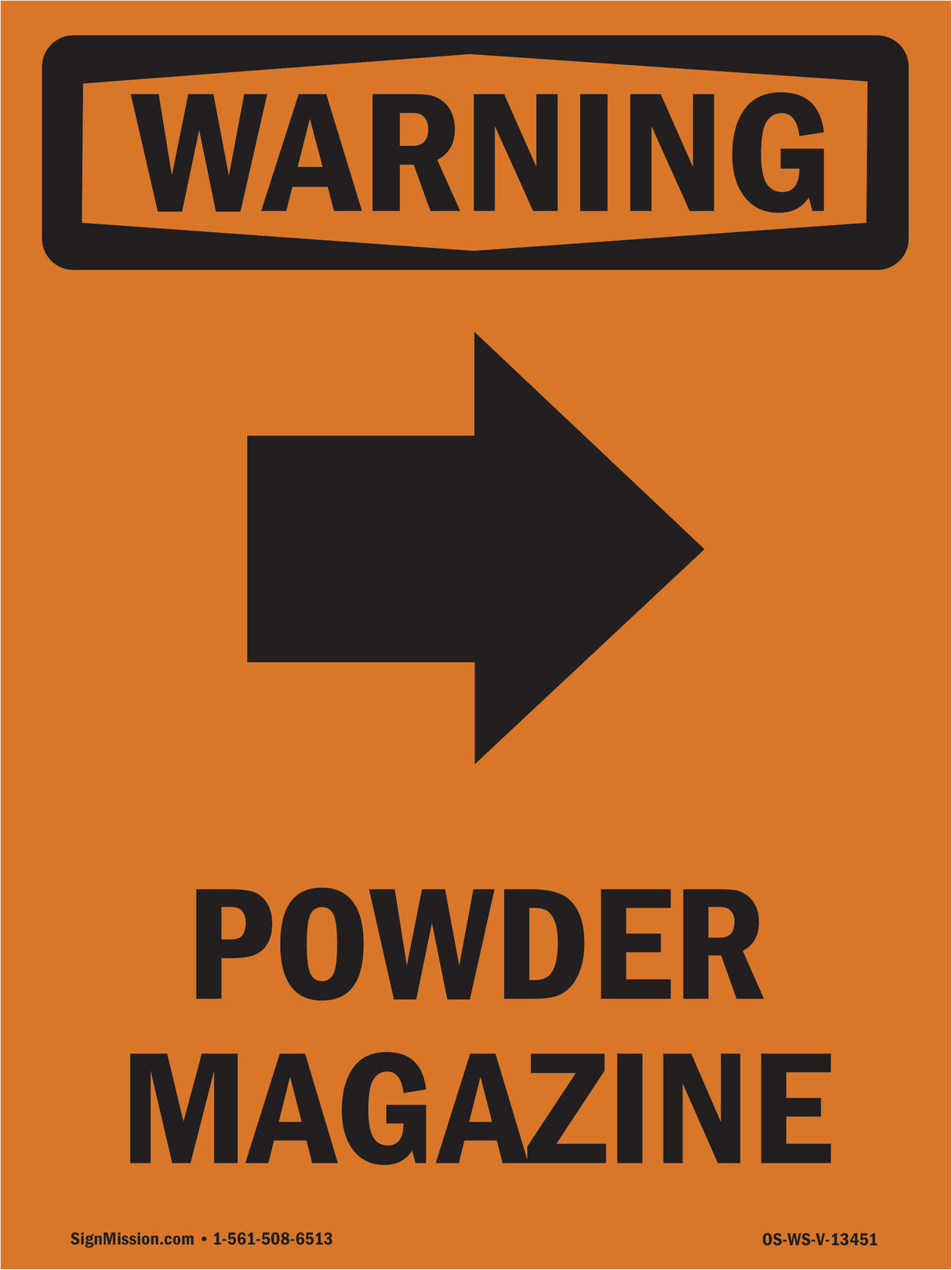 Powder Magazine [Right Arrow] With Symbol