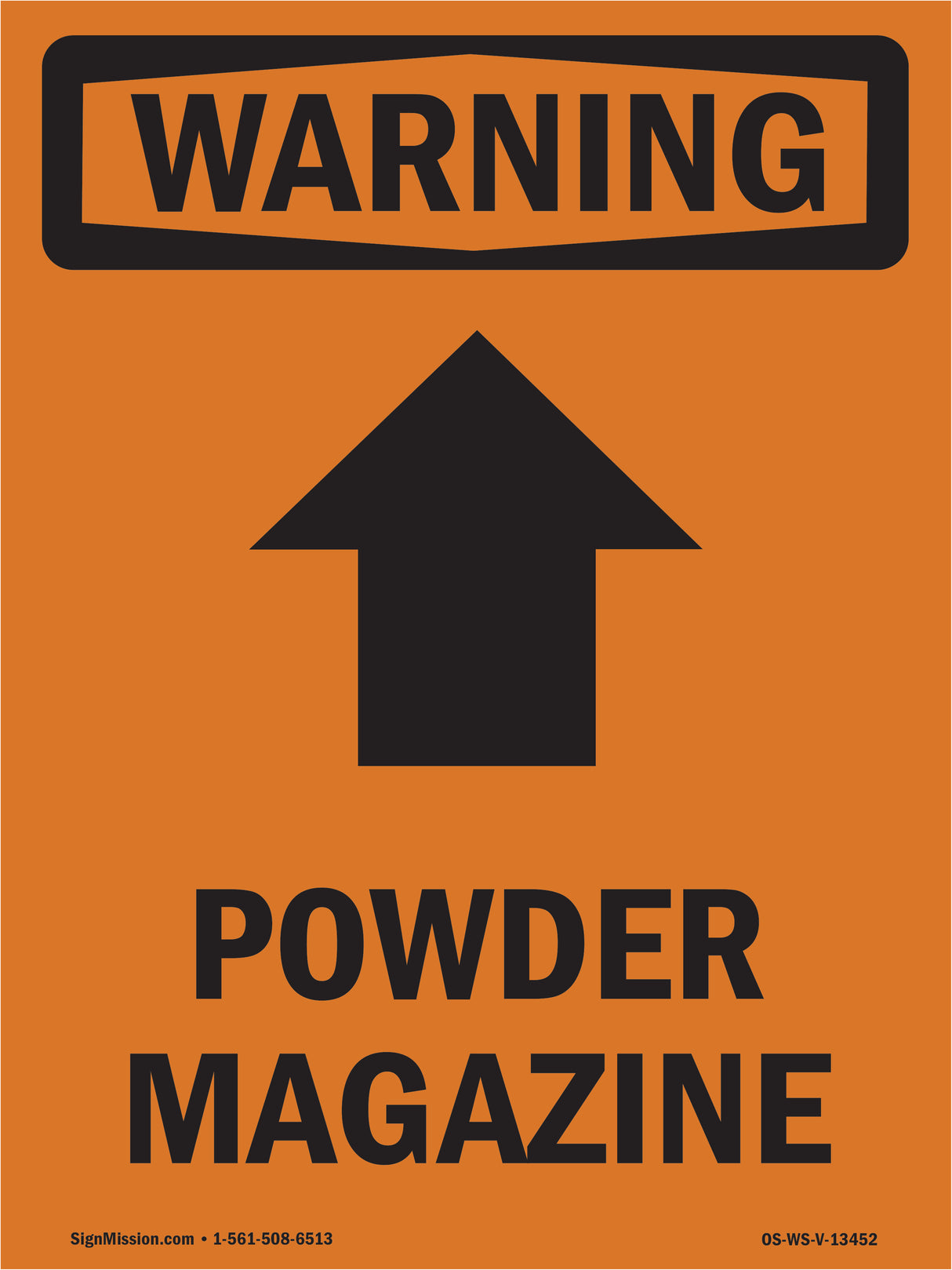Powder Magazine [Up Arrow] With Symbol