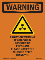 Radiation Warning If You Could With Symbol