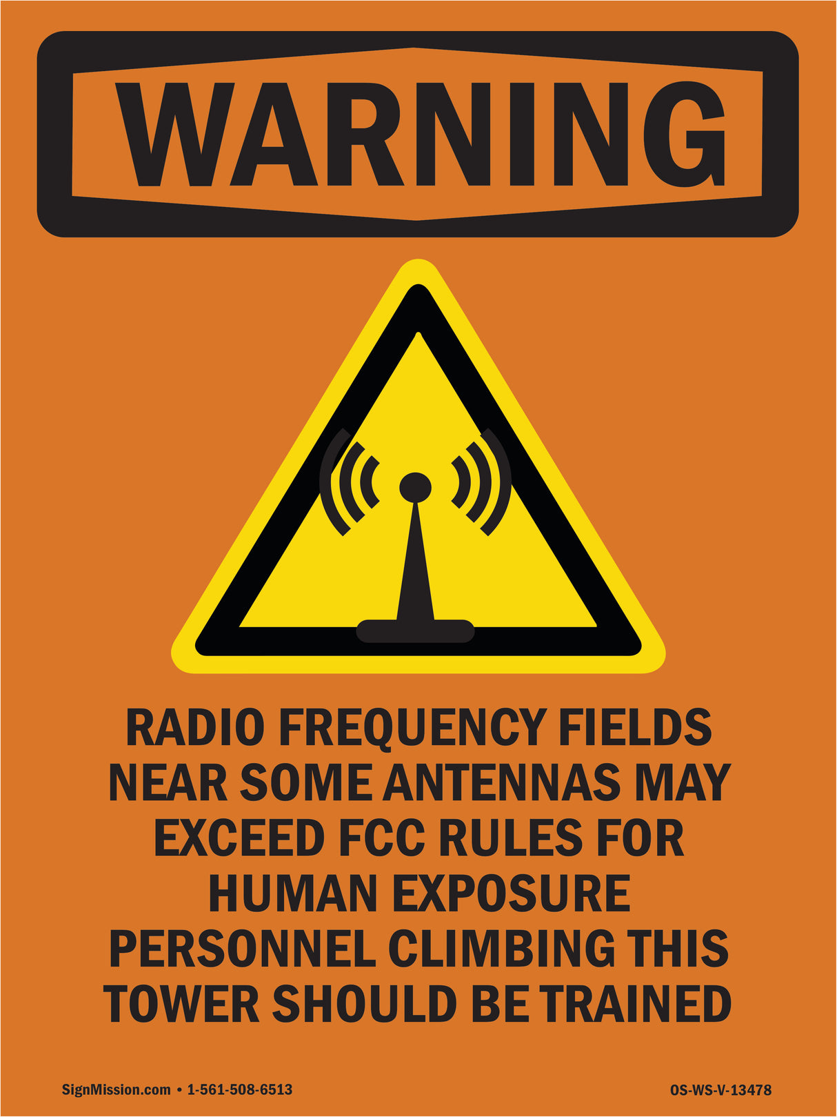 Radio Frequency Fields Near With Symbol