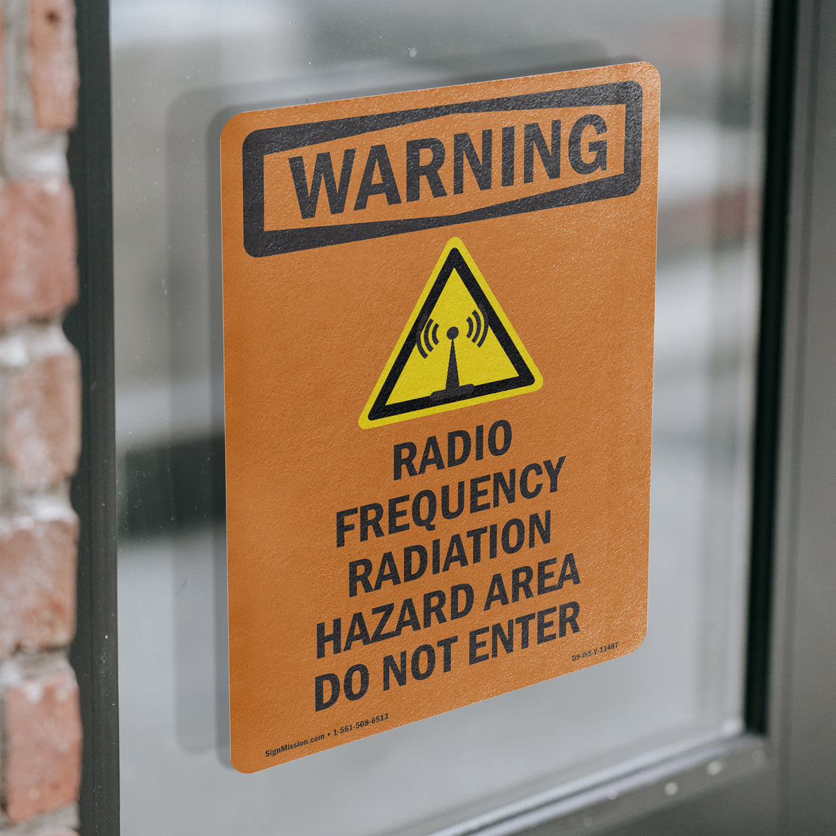 Radio Frequency Radiation Hazard Area