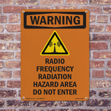 Radio Frequency Radiation Hazard Area