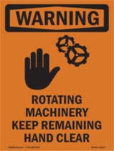 Rotating Machinery Keep Remaining With Symbol