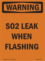 S02 Leak When Flashing