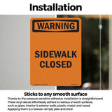 Sidewalk Closed