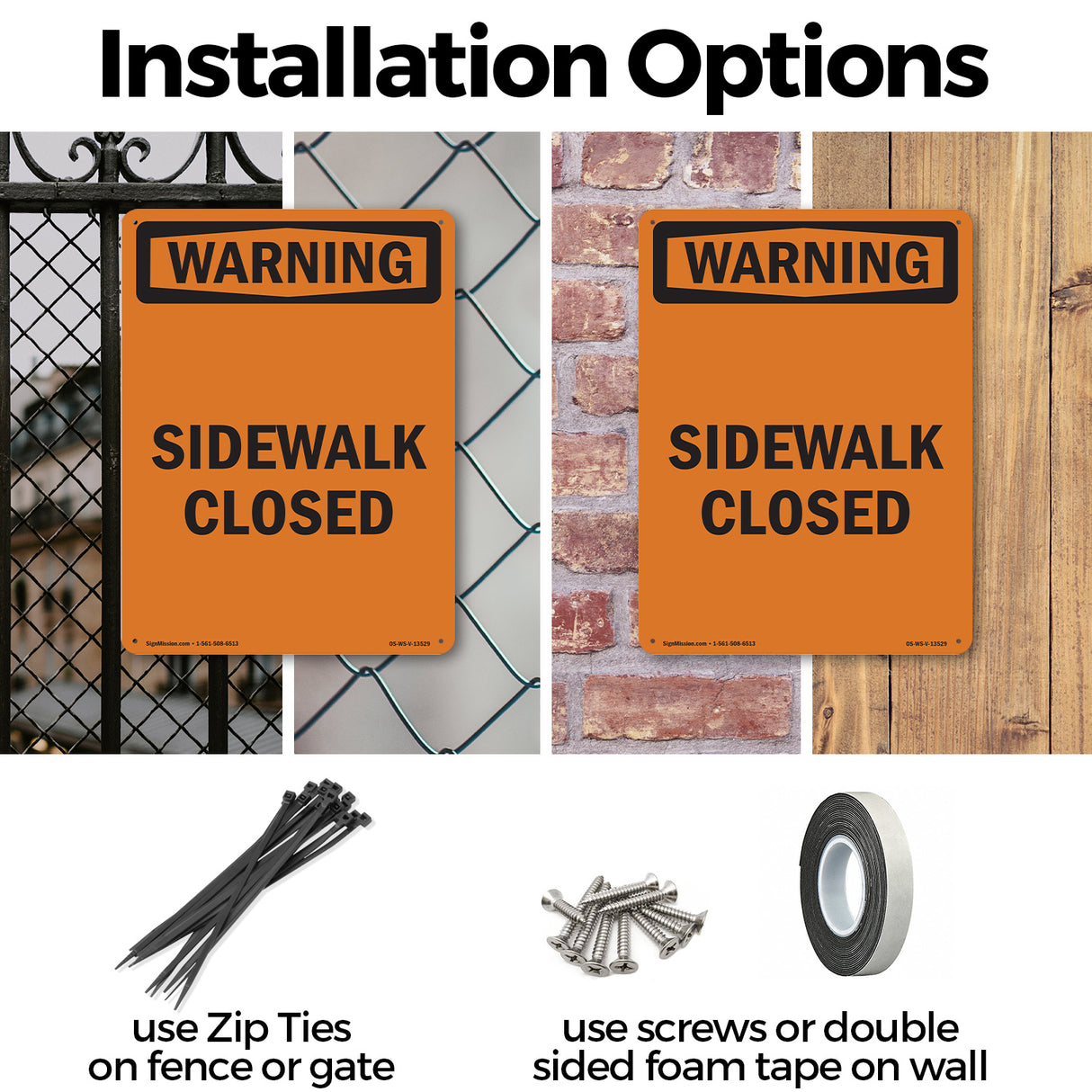 Sidewalk Closed