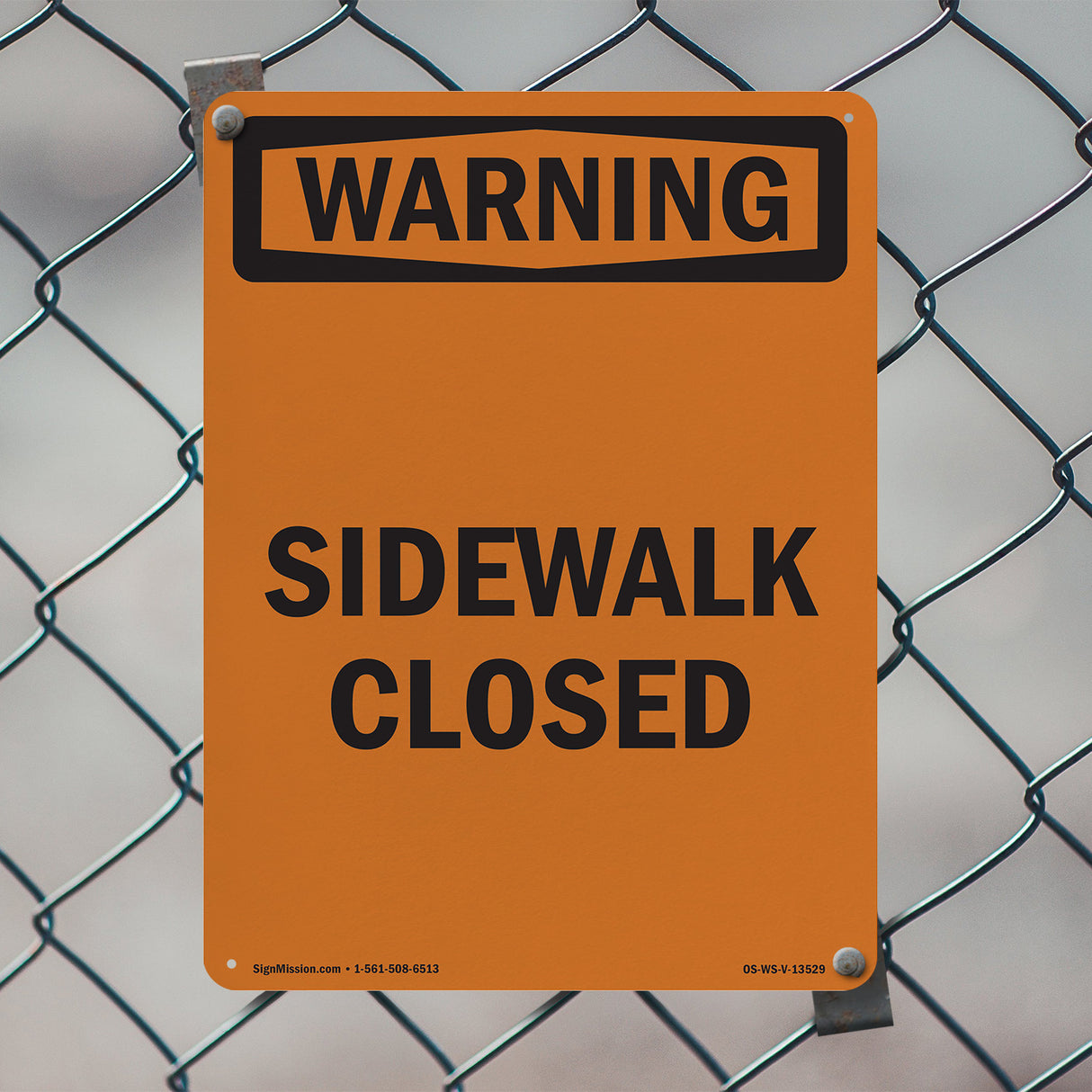 Sidewalk Closed