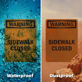 Sidewalk Closed