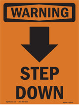 Step Down [Down Arrow] With Symbol