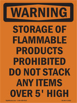 Storage Of Flammable Products