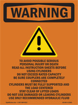 To Avoid Possible Serious Personal With Symbol