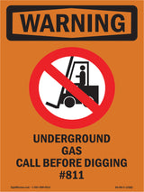 Underground Gas Call #811 Bilingual