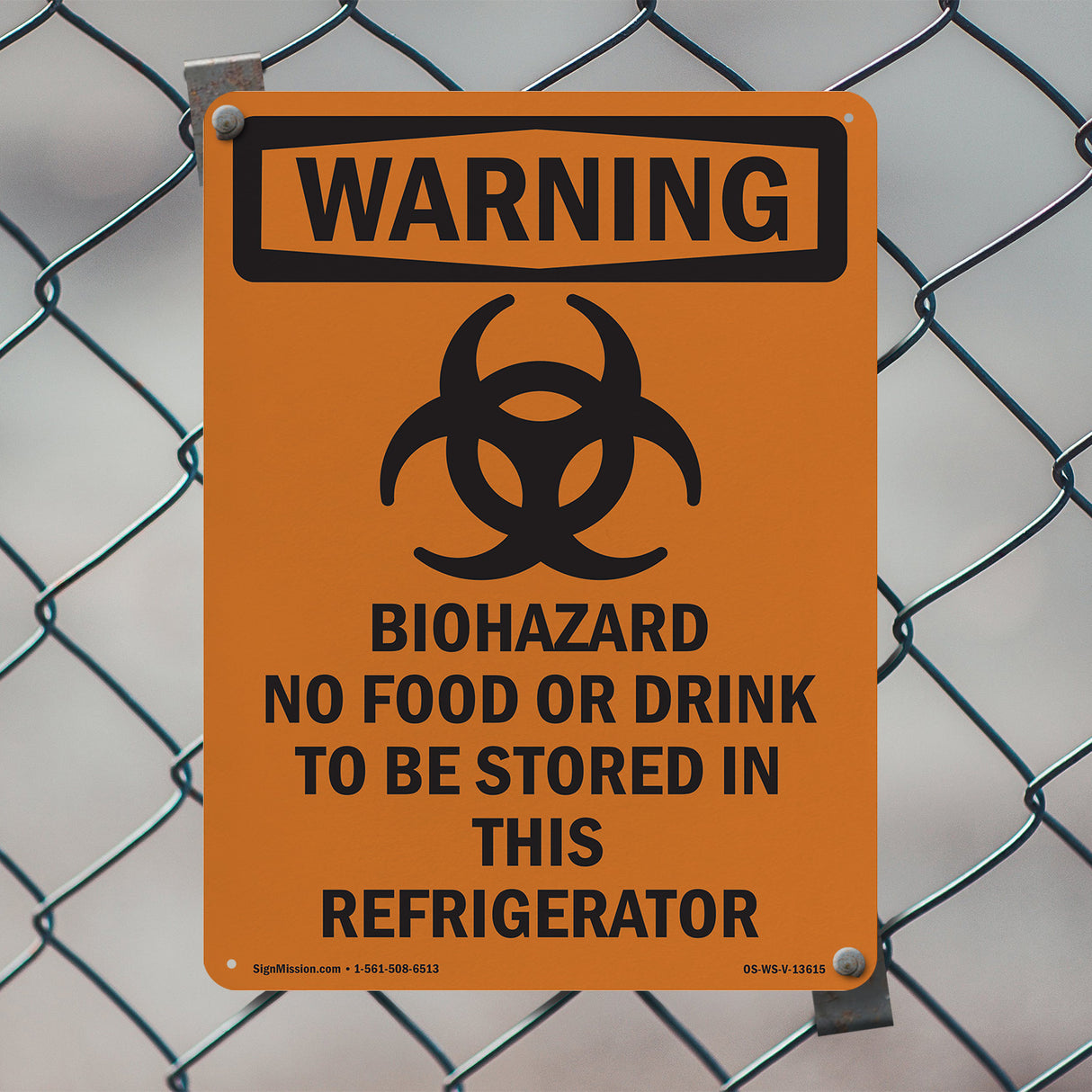 Biohazard No Food Or With Symbol