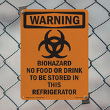 Biohazard No Food Or With Symbol