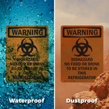 Biohazard No Food Or With Symbol