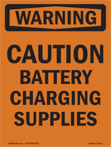 Caution Battery Charging
