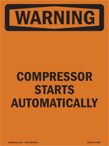 Compressor Starts Automatically Bilingual