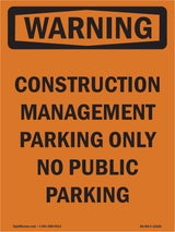 Construction Management Parking