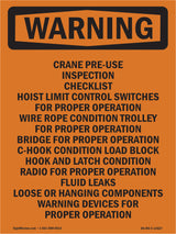 Crane Pre-Use Inspection