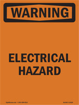 Electrical Hazard Bilingual