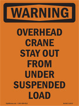 Overhead Crane Stay Out From Under Load