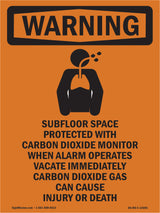 Subfloor Space Protected With Symbol