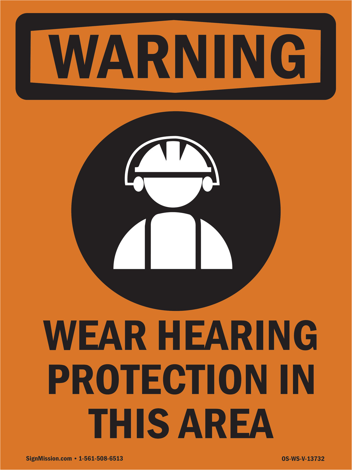 Wear Hearing Protection In This Area
