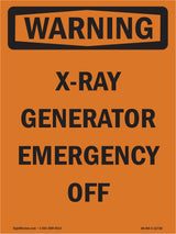 X-Ray Generator Emergency Off