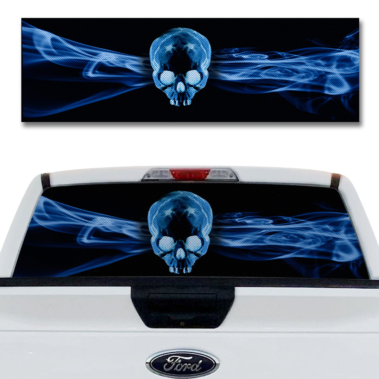 Blue Skull Smoke