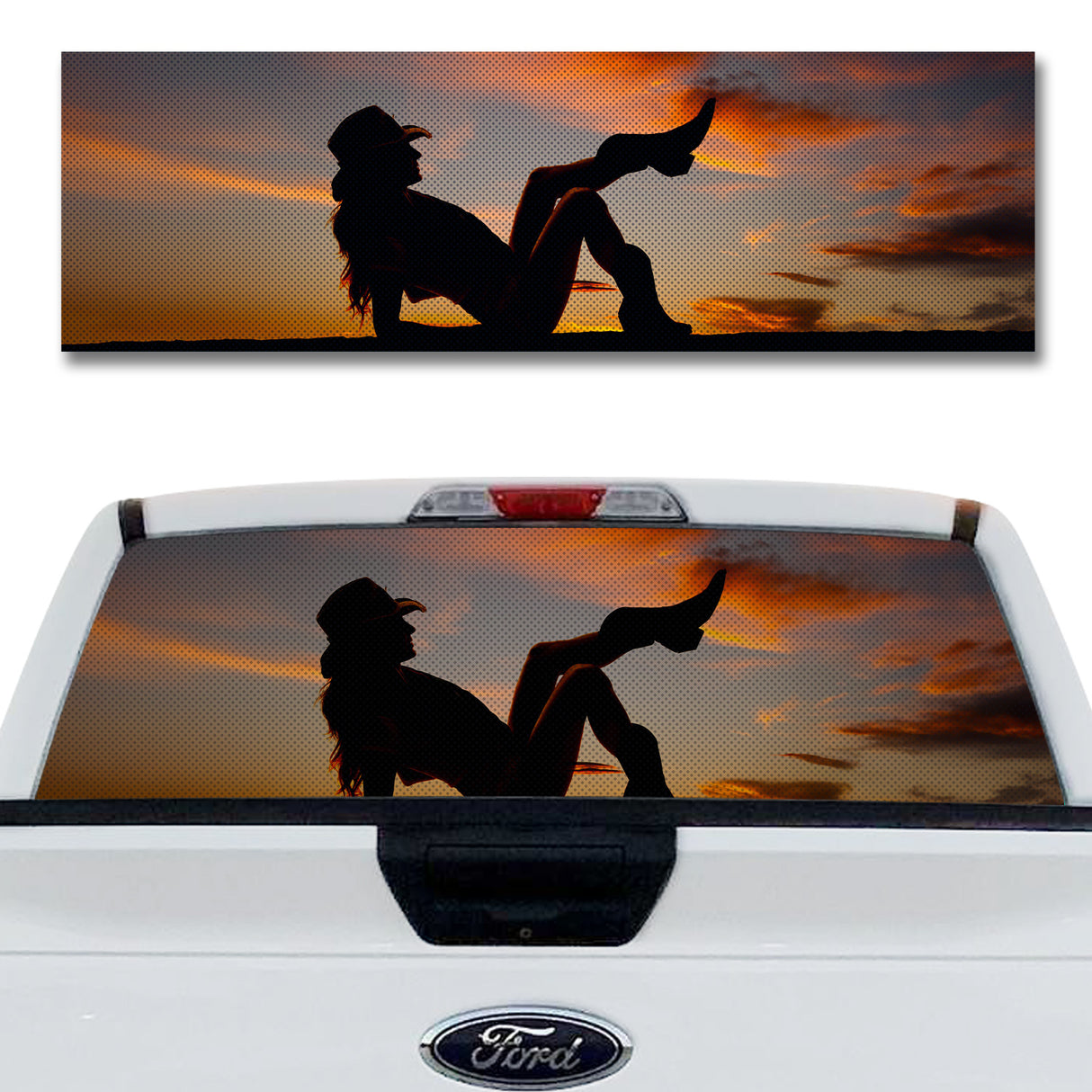 Cowgirl Sunset